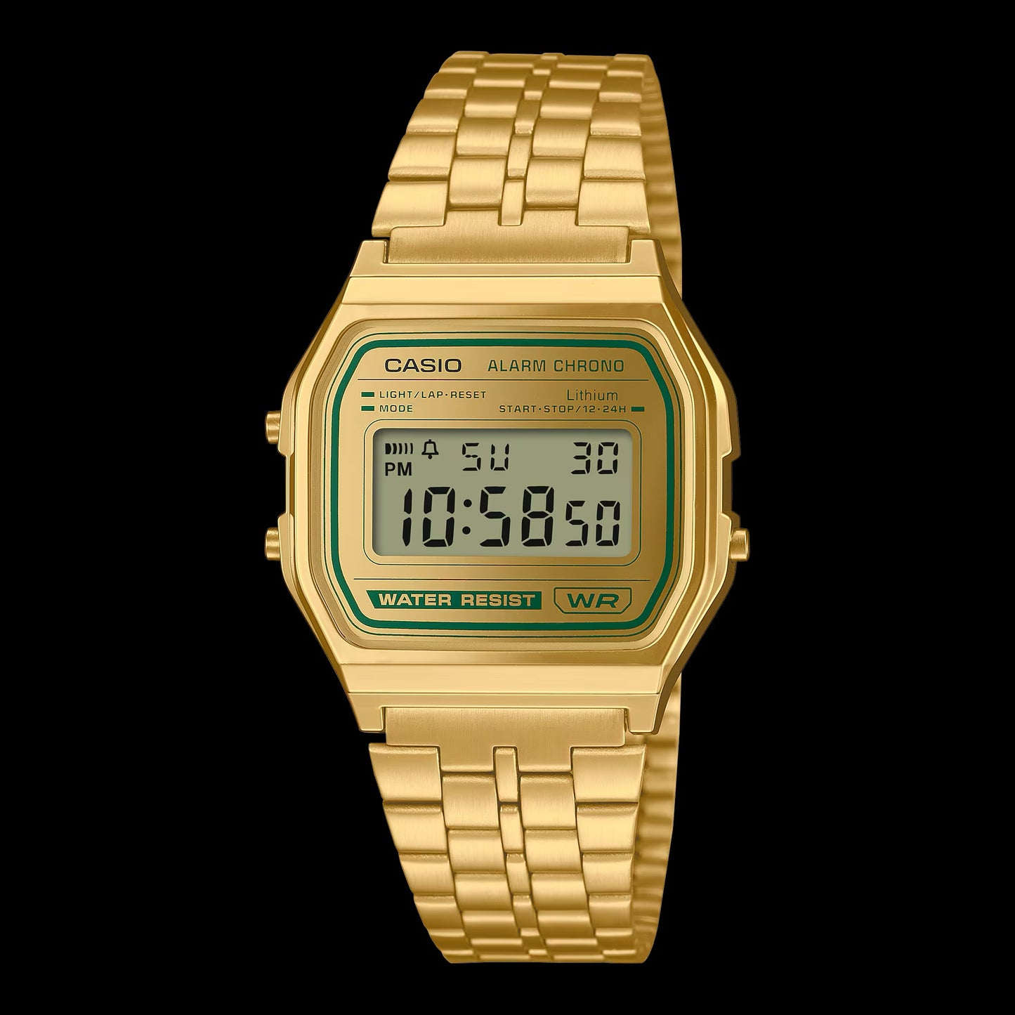 Casio " A158WEGV-9A " - Gold