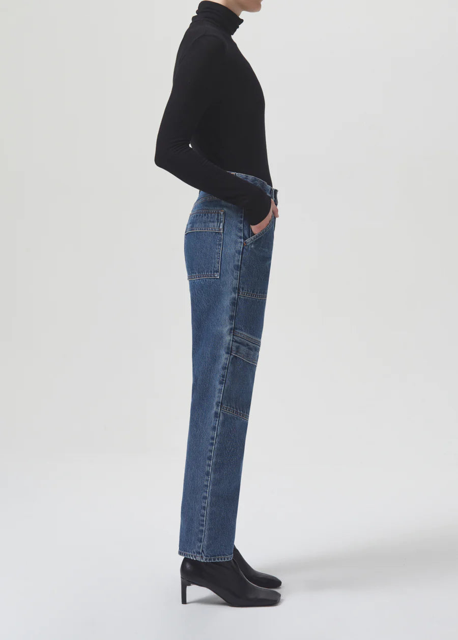 River Island Petite Molly raw hem skinny jeans in washed black