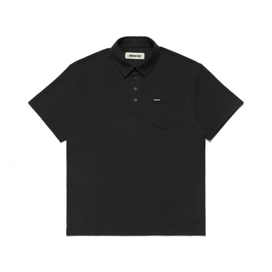 Metalwood Studio "Airy Pocket Polo" M - Black