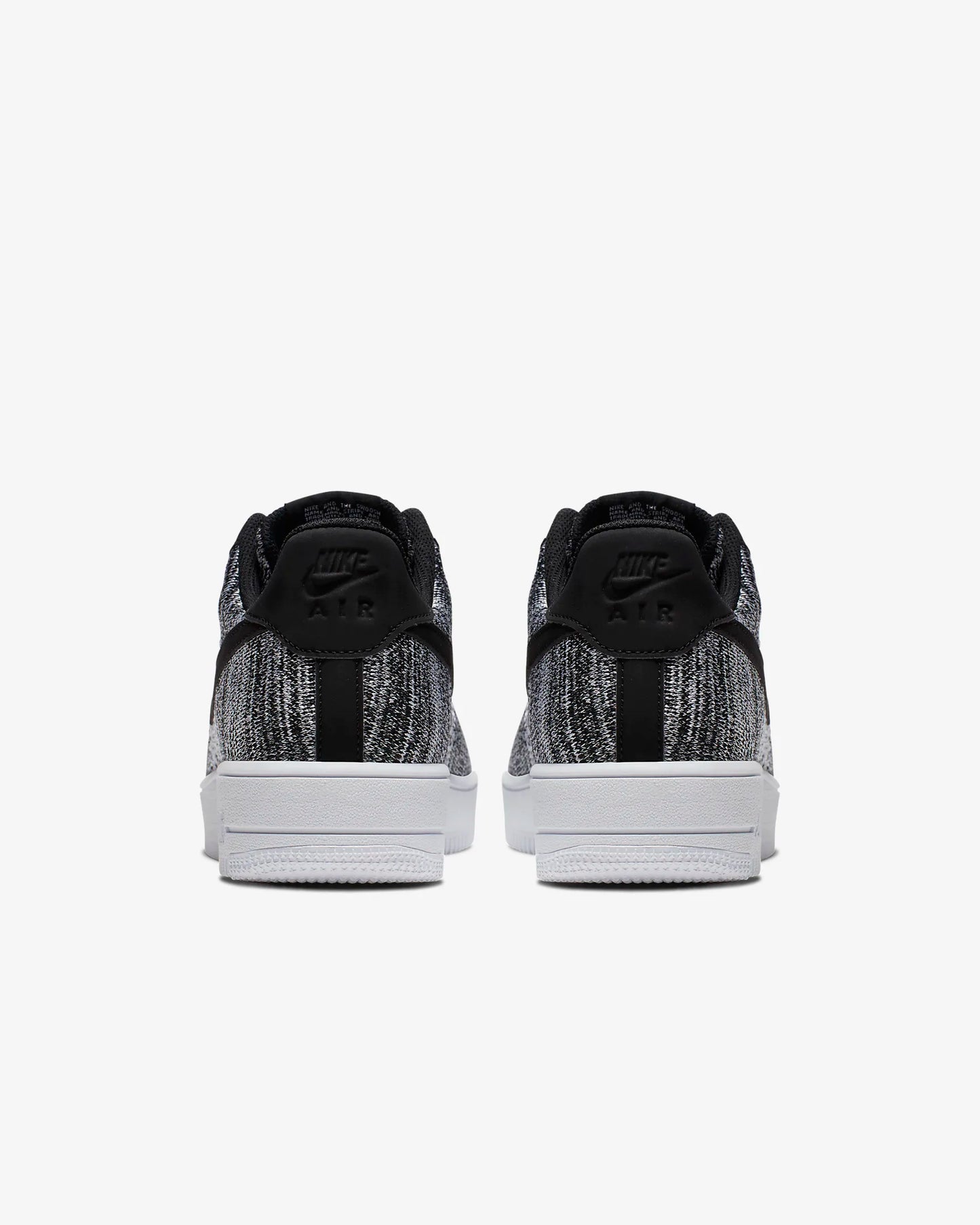 Nike "Air Force 1 Flyknit 2.0" M - Black / Pure Platinum