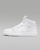 Air Jordan "1 Mid" M - White / White-White