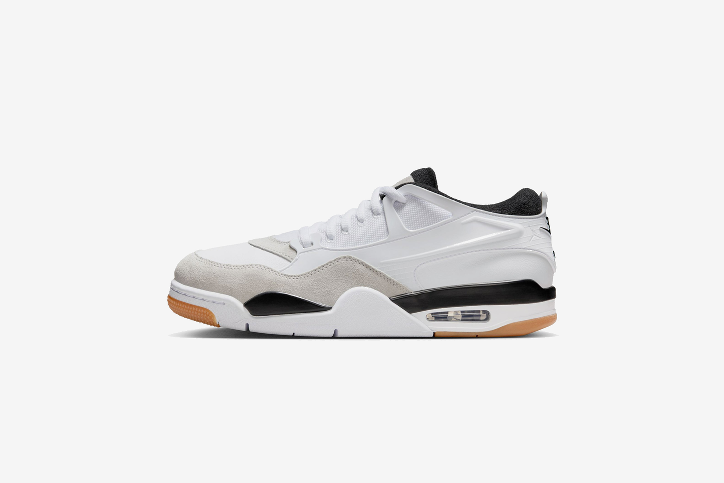 Air Jordan "4 RM" M - White / Black / Neutral Grey