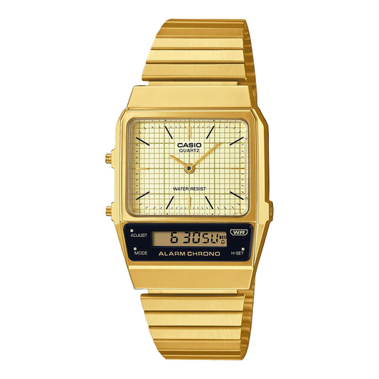 Casio "AQ800EG-9A" Watch -Gold