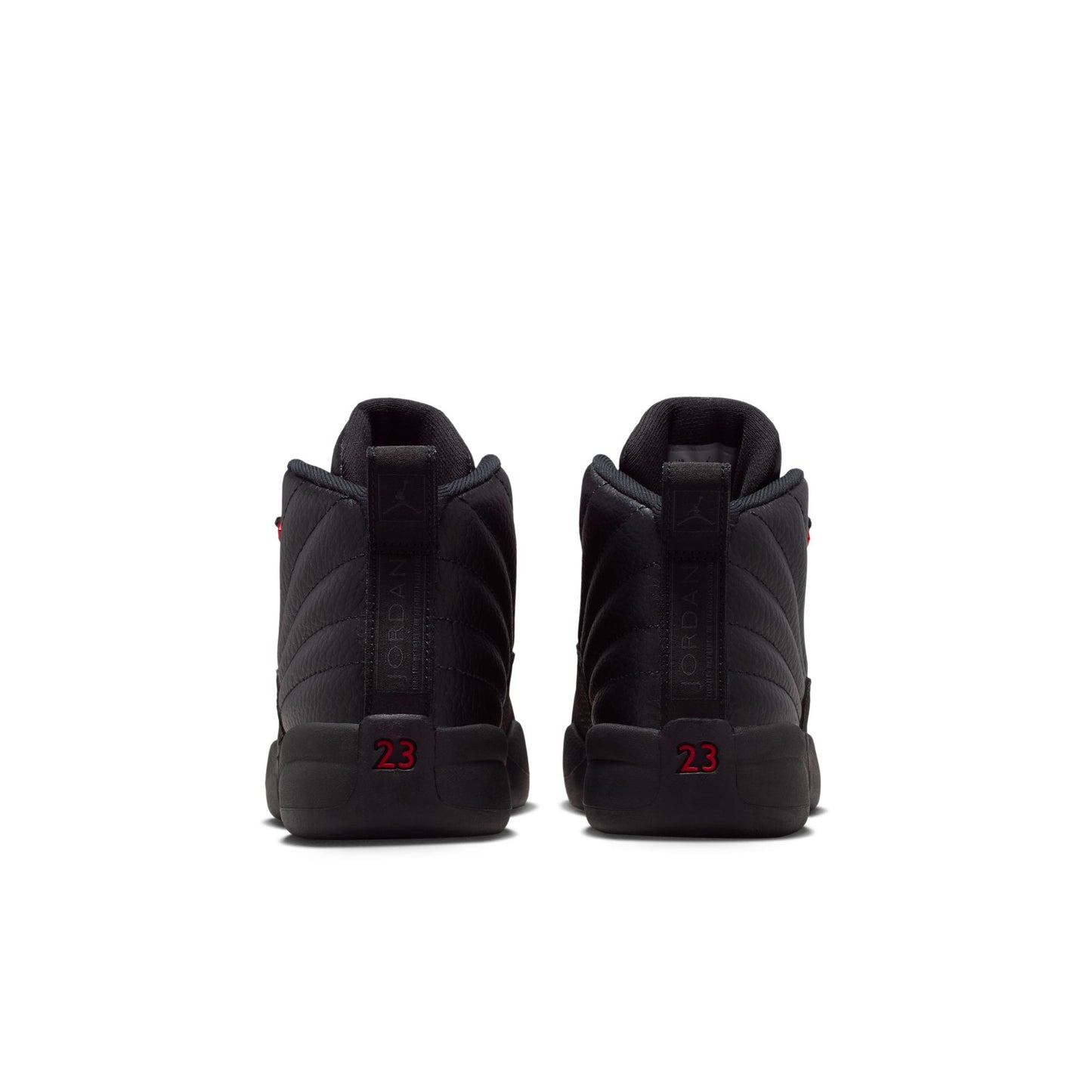 Air Jordan "12 Retro" Preschool - Black / Varsity Red