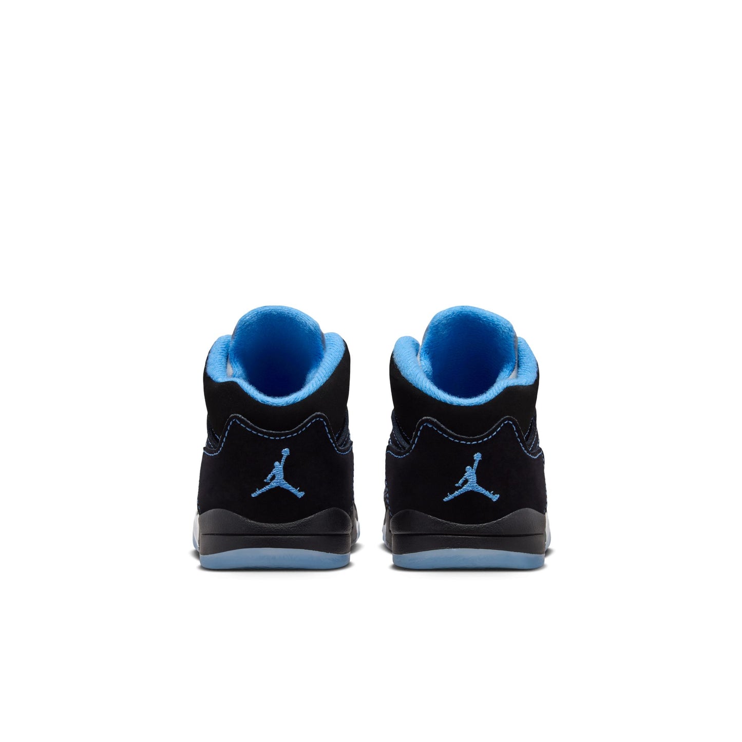 Air Jordan "5 Retro OG" Toddler - Black / University Blue / White