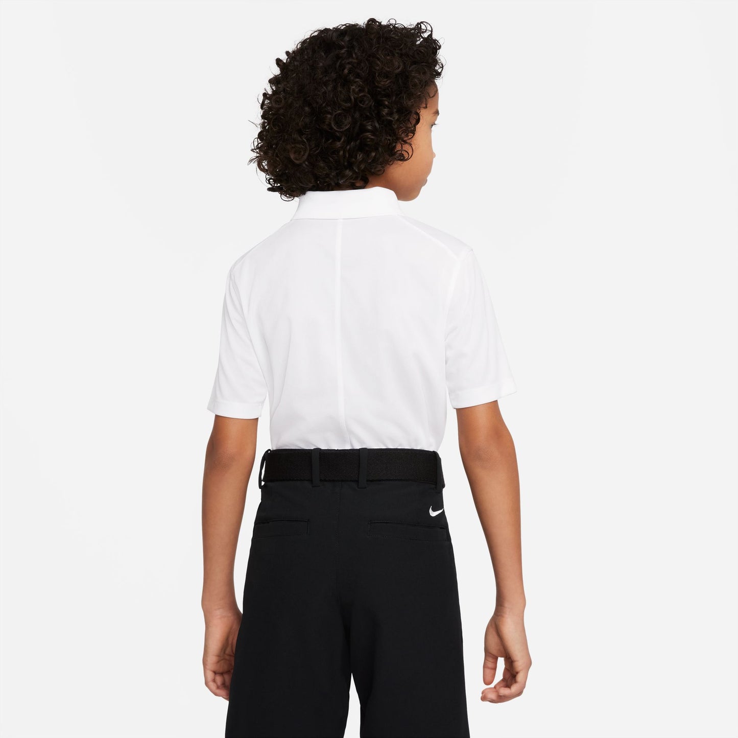 Nike "Dri-FIT Victory Big Kids Polo'" K - White