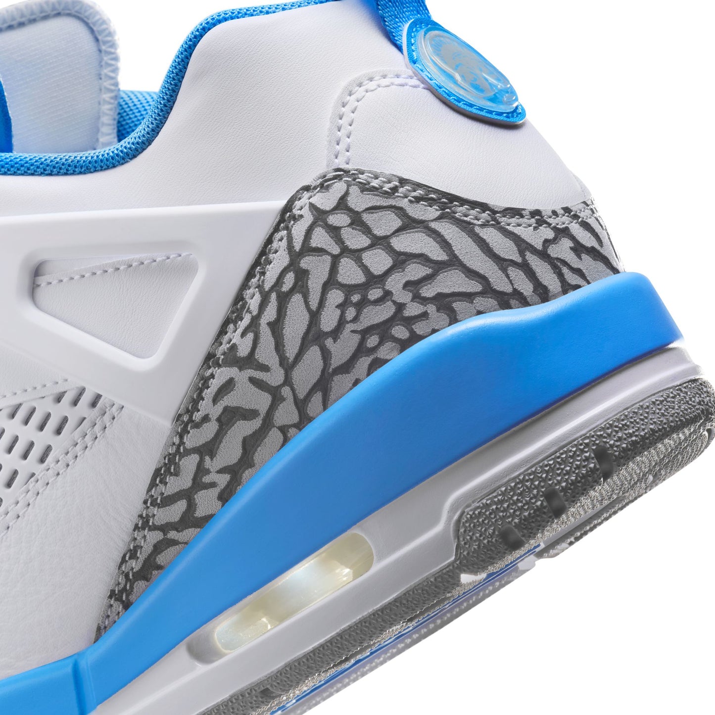 Air Jordan "Spizike Low" Mens - White / University Blue