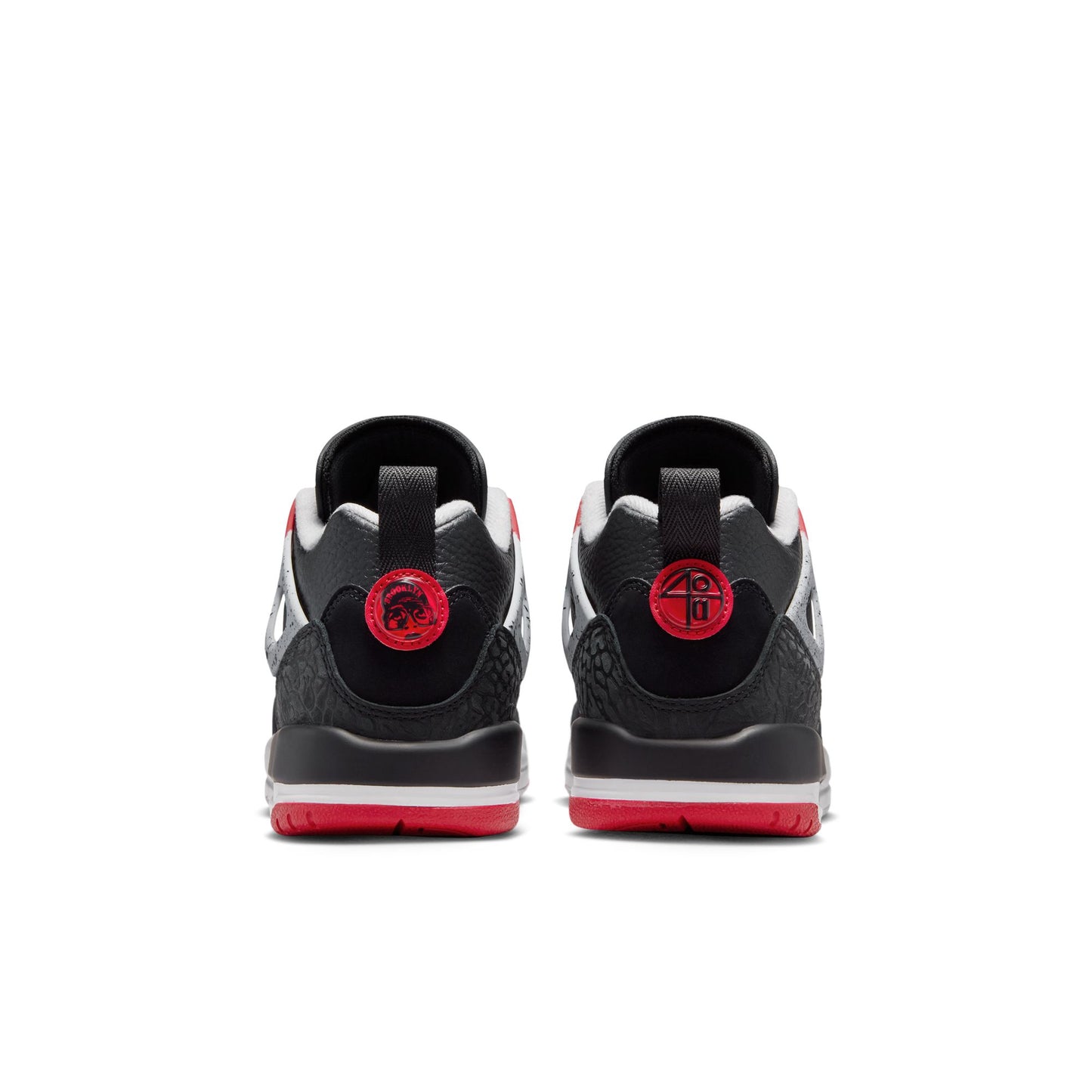 Air Jordan "Spizike Low " GS - Black / Gym Red-Wolf Grey-White