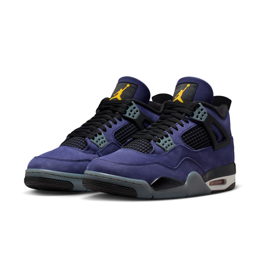Air Jordan "4 Retro" Mens - Imperial Purple / Multi-Color