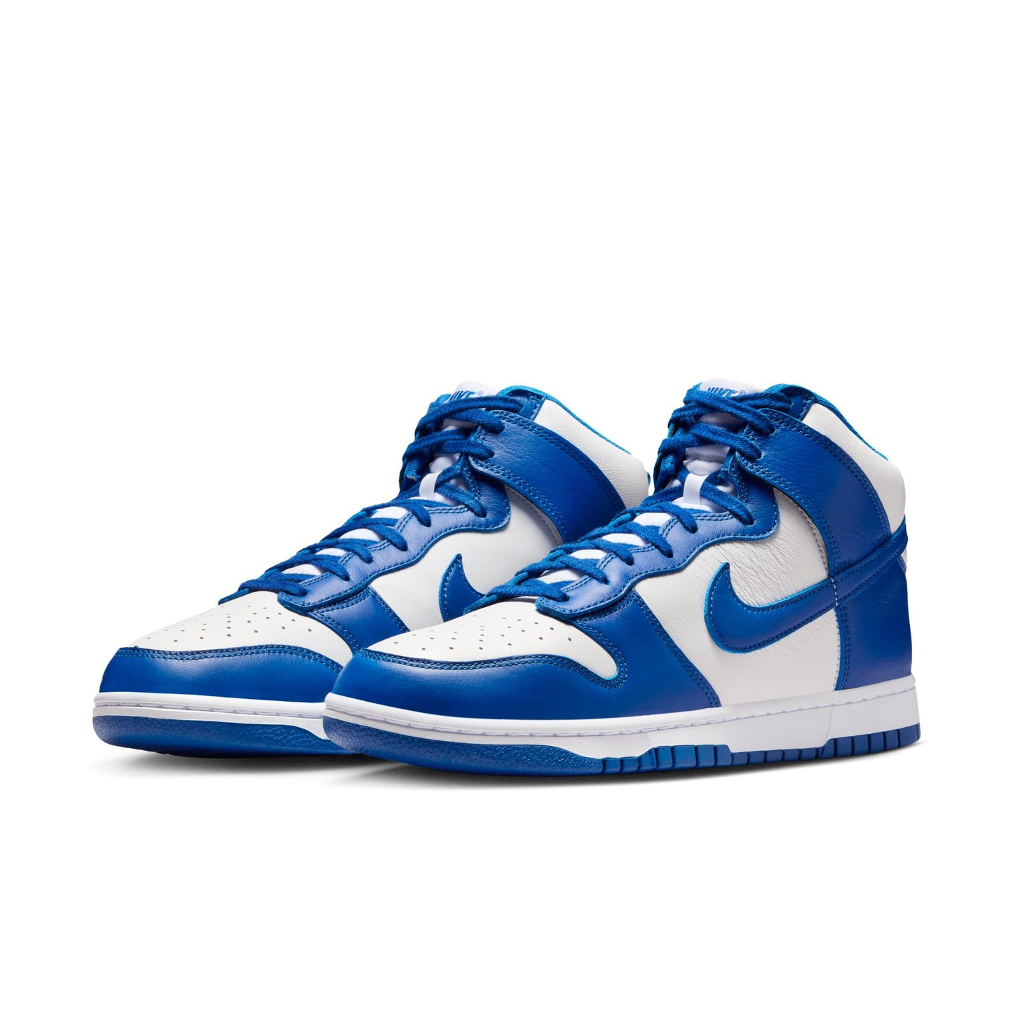 Nike "Dunk High Retro SE" M - White / Team Royal