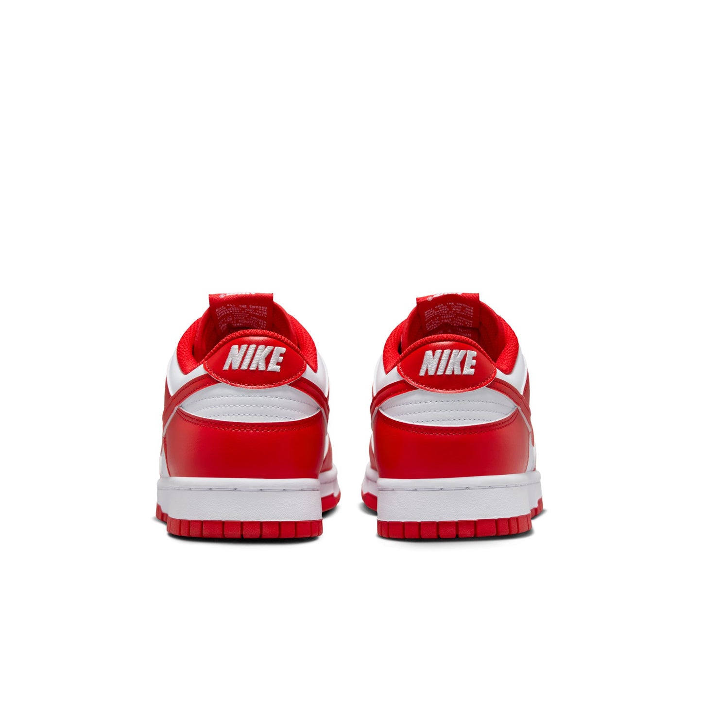 Nike "Dunk Low Retro" M - White / University Red