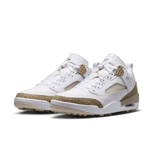 Air Jordan "Spizike Golf" Mens- White / Khaki - Sanddrift
