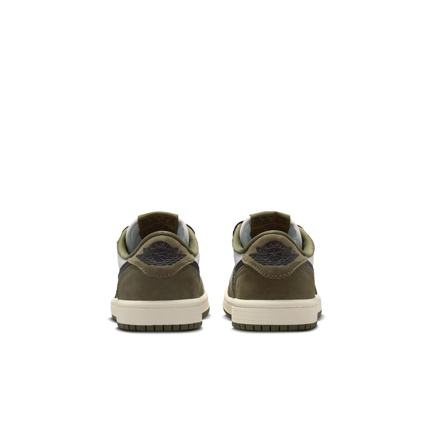Air Jordan "1 Retro Low OG" Preschool - Medium Olive / Black