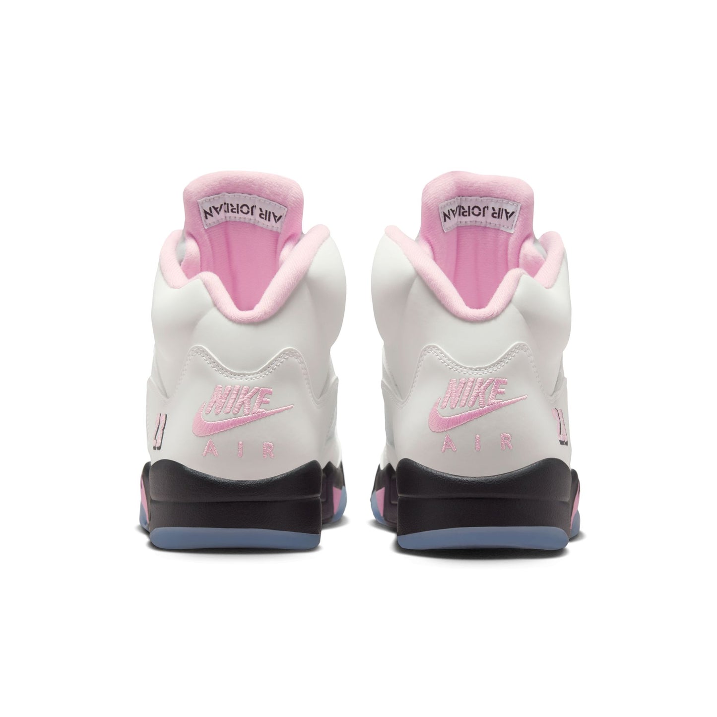 Air Jordan "Retro 5 OG" M - White / Med Soft Pink / Black