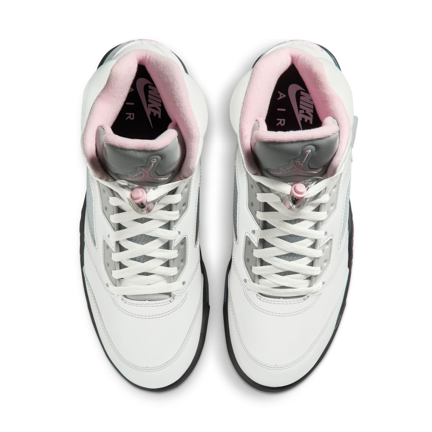 Air Jordan "Retro 5 OG" M - White / Med Soft Pink / Black