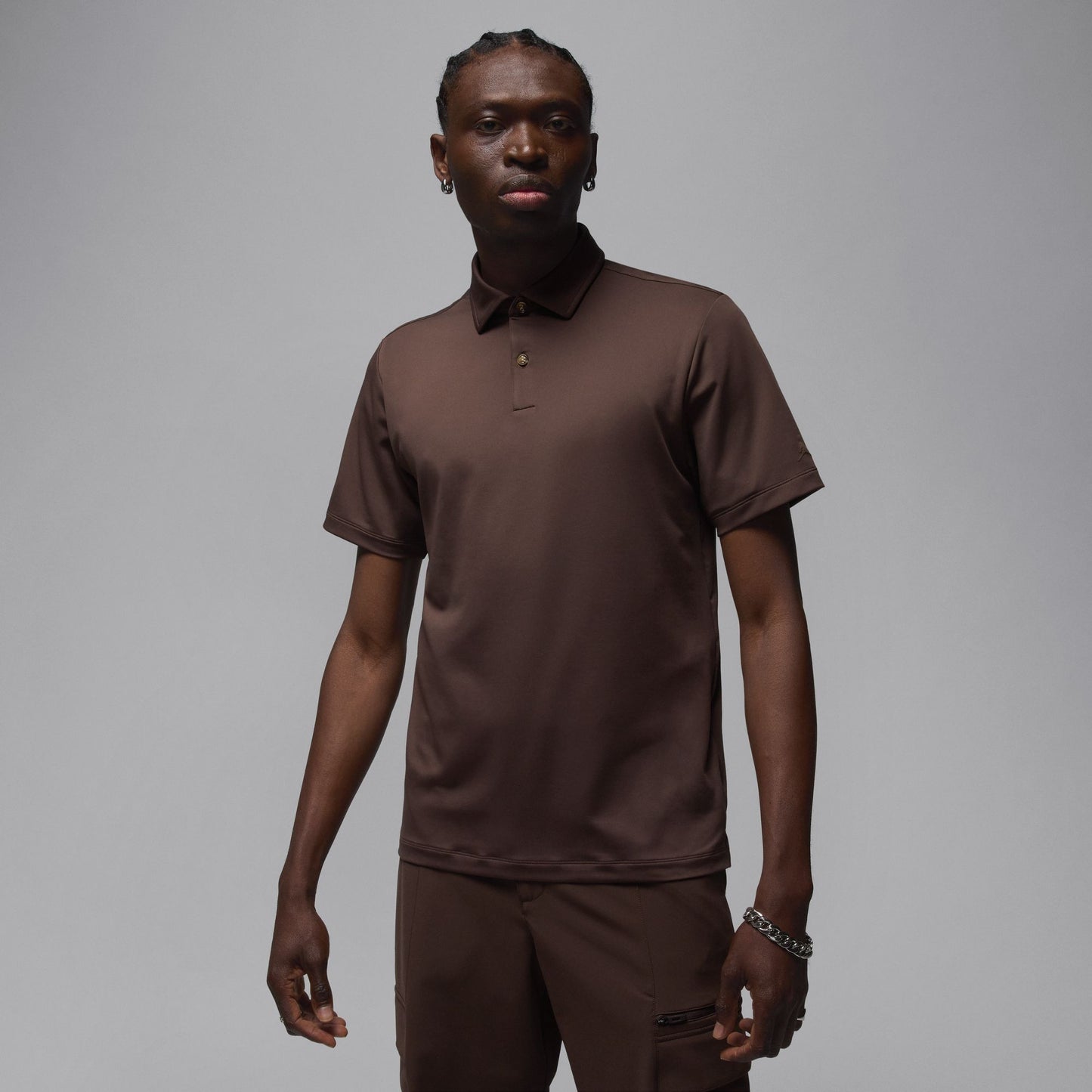 Jordan "Men's Golf Polo" M - Brown / Baroque