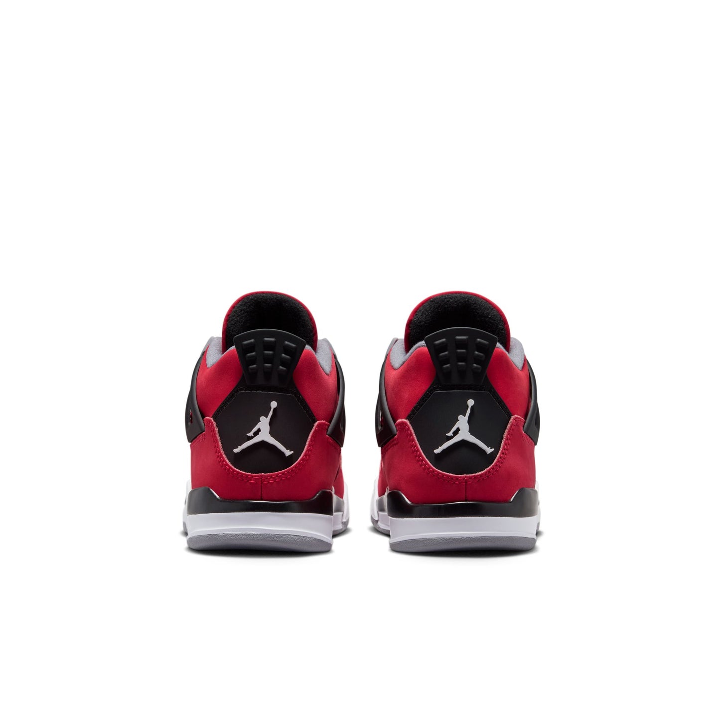 Air Jordan "4 Retro" Preschool - Fire Red / White - Black