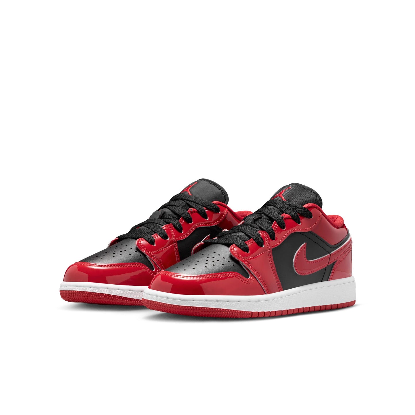 Air Jordan "1 Low SE" GS - Black / Varsity Red - White