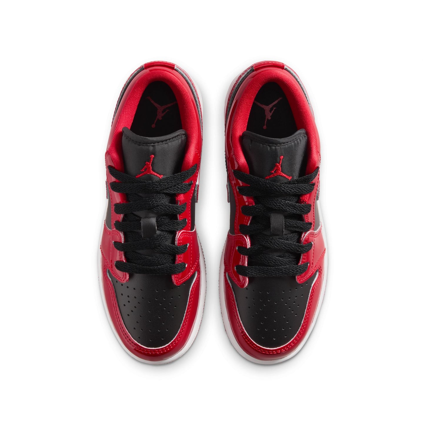 Air Jordan "1 Low SE" GS - Black / Varsity Red - White