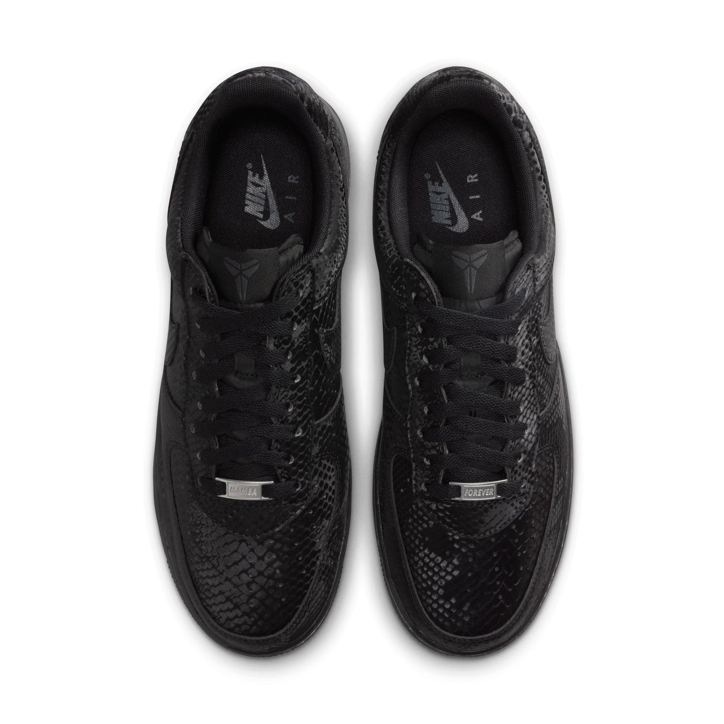 Nike "Air Force 1 Low" M - Black / Black (Kobe)