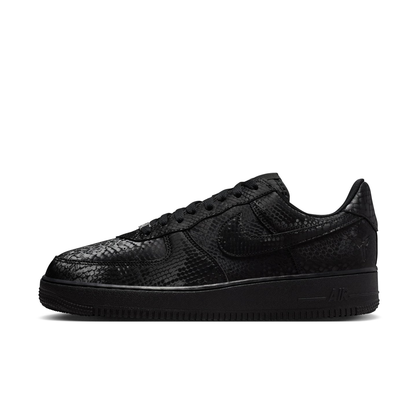 Nike "Air Force 1 Low" M - Black / Black (Kobe)