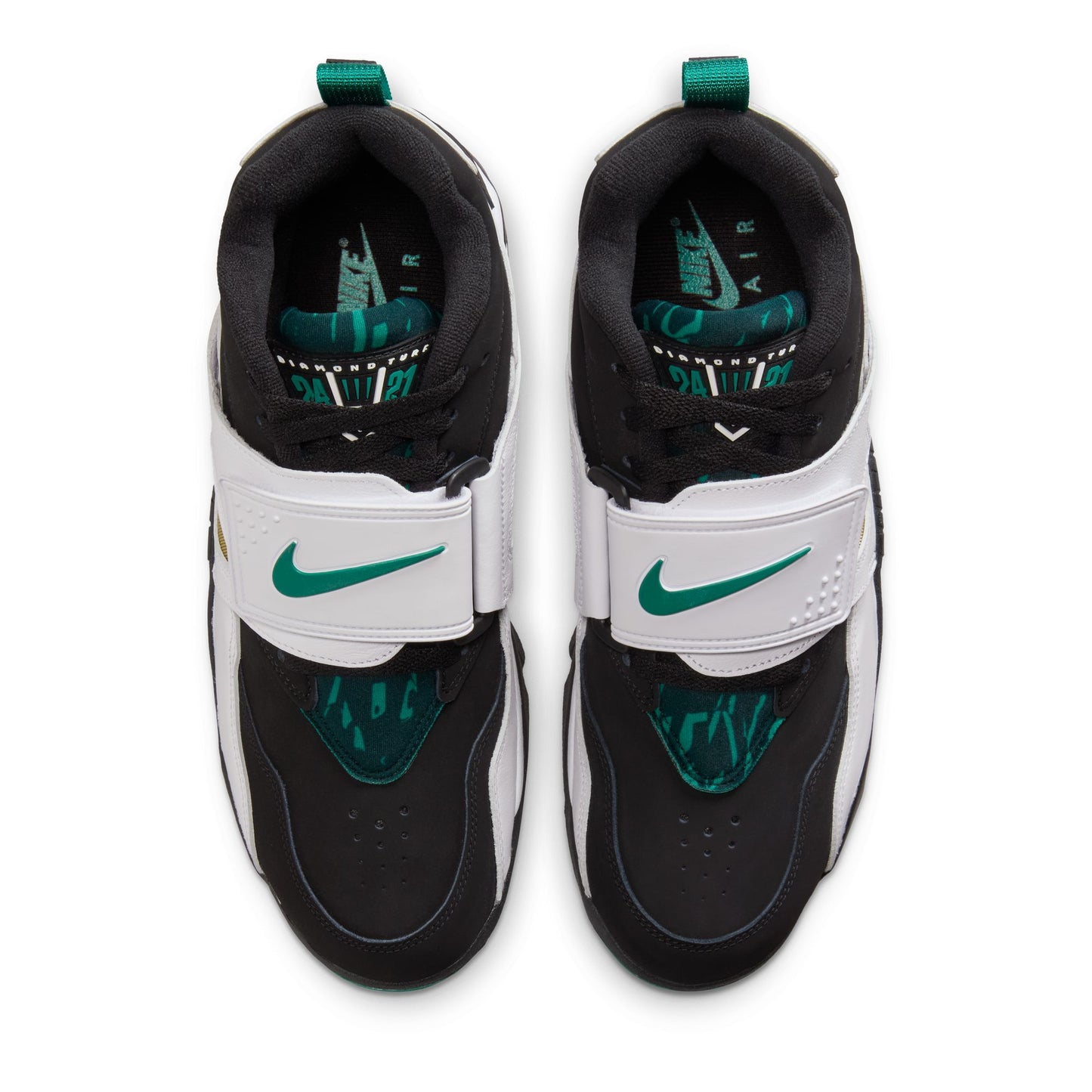 Nike "Air Diamond Turf 93" M - Black / Mystic Green - White