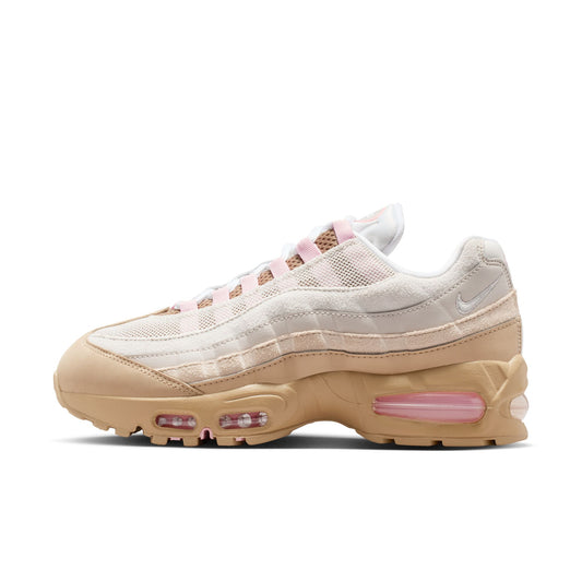 Nike "Air Max 95 Big Bubble" Womens - British Tan / Phantom / Linen