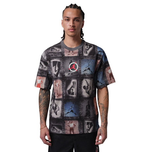 Jordan "Flight Club Printed T-Shirt" Mens - Sail