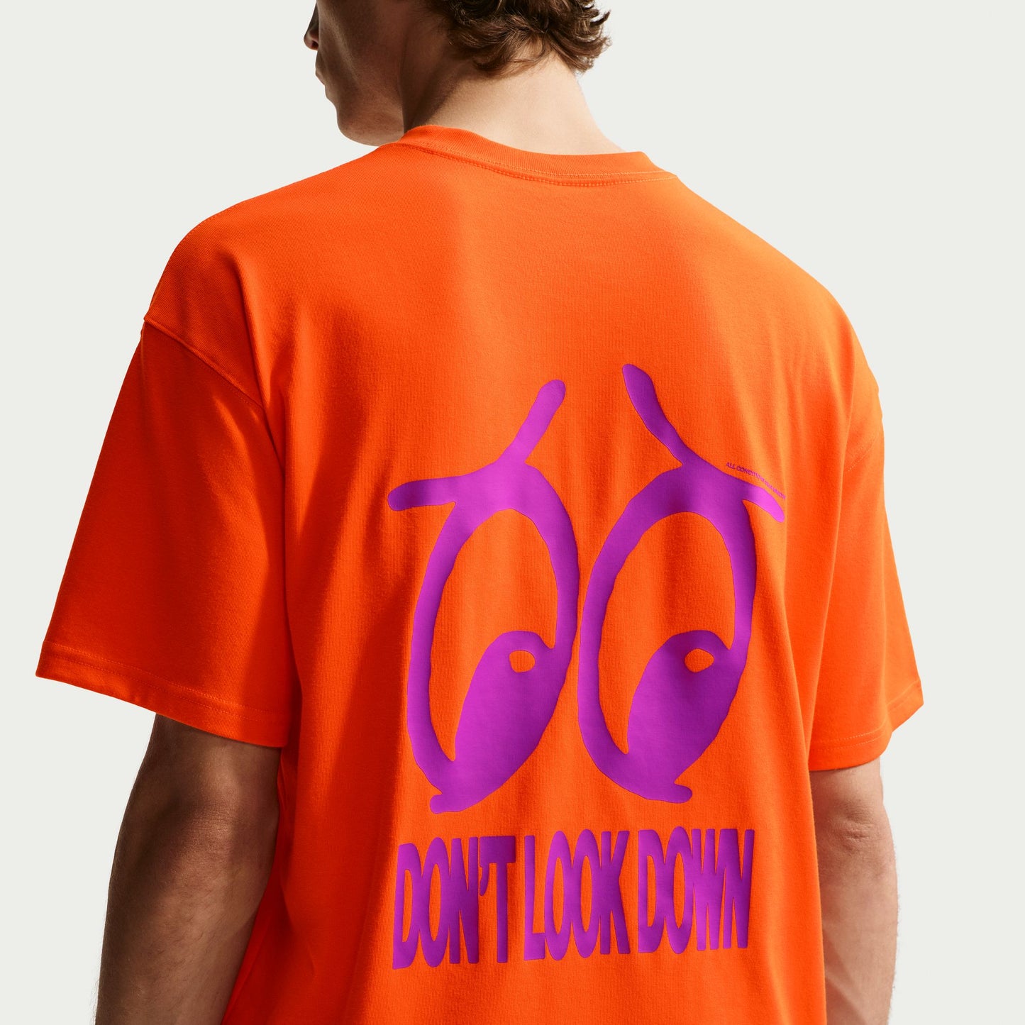 Nike "ACG Dri-Fit T-Shirt" M - Safety Orange / Purple