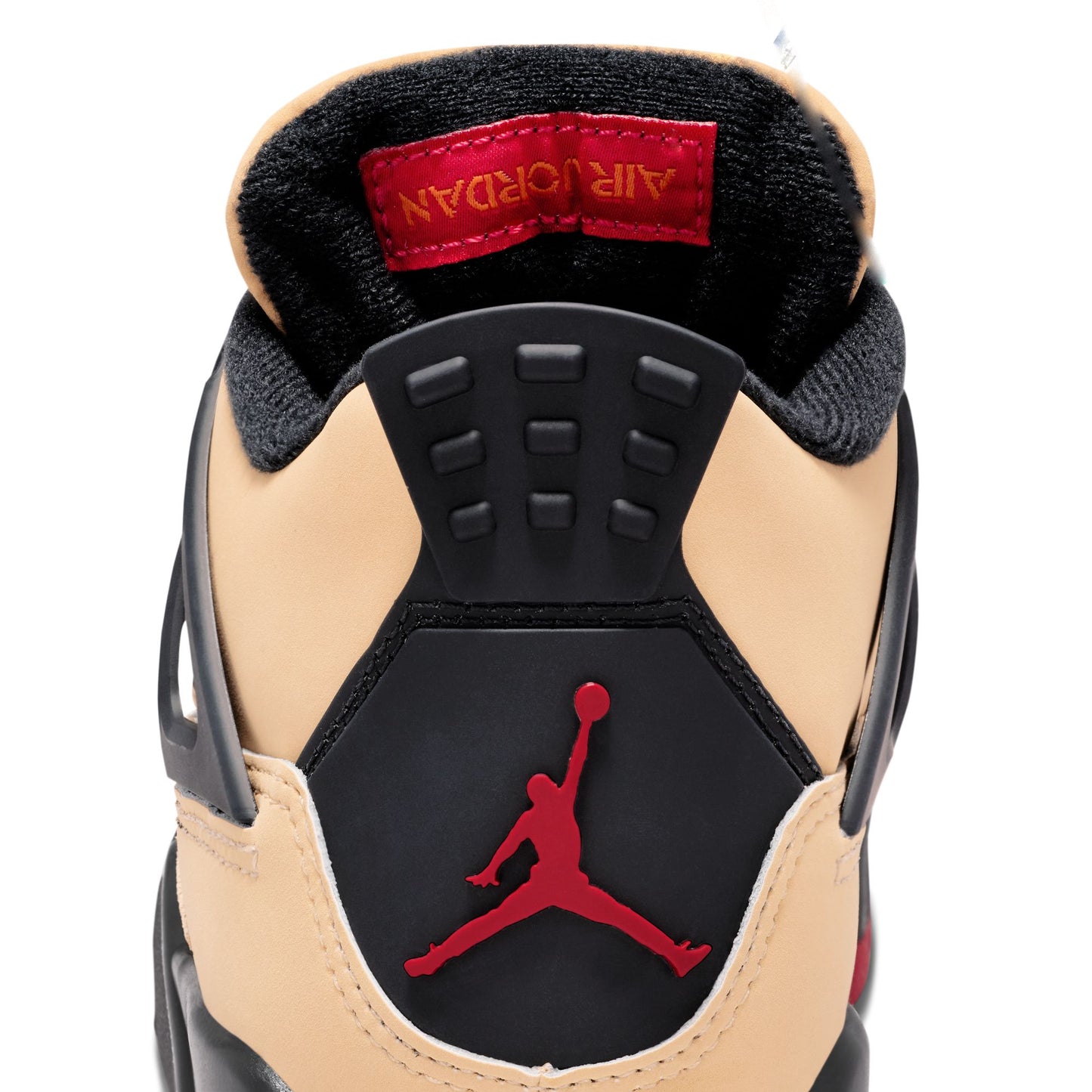Air Jordan "4 Retro" GS - Sesame / Fire Red / Black / White