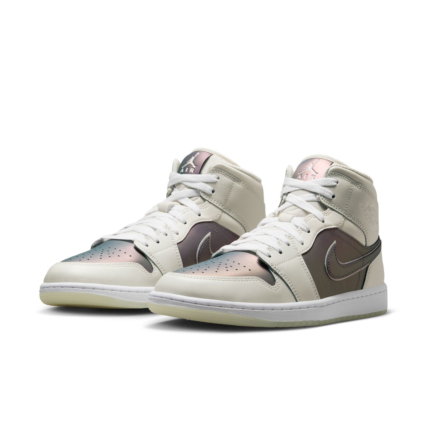 Air Jordan "1 Mid" M - Phantom/ Phantom-white