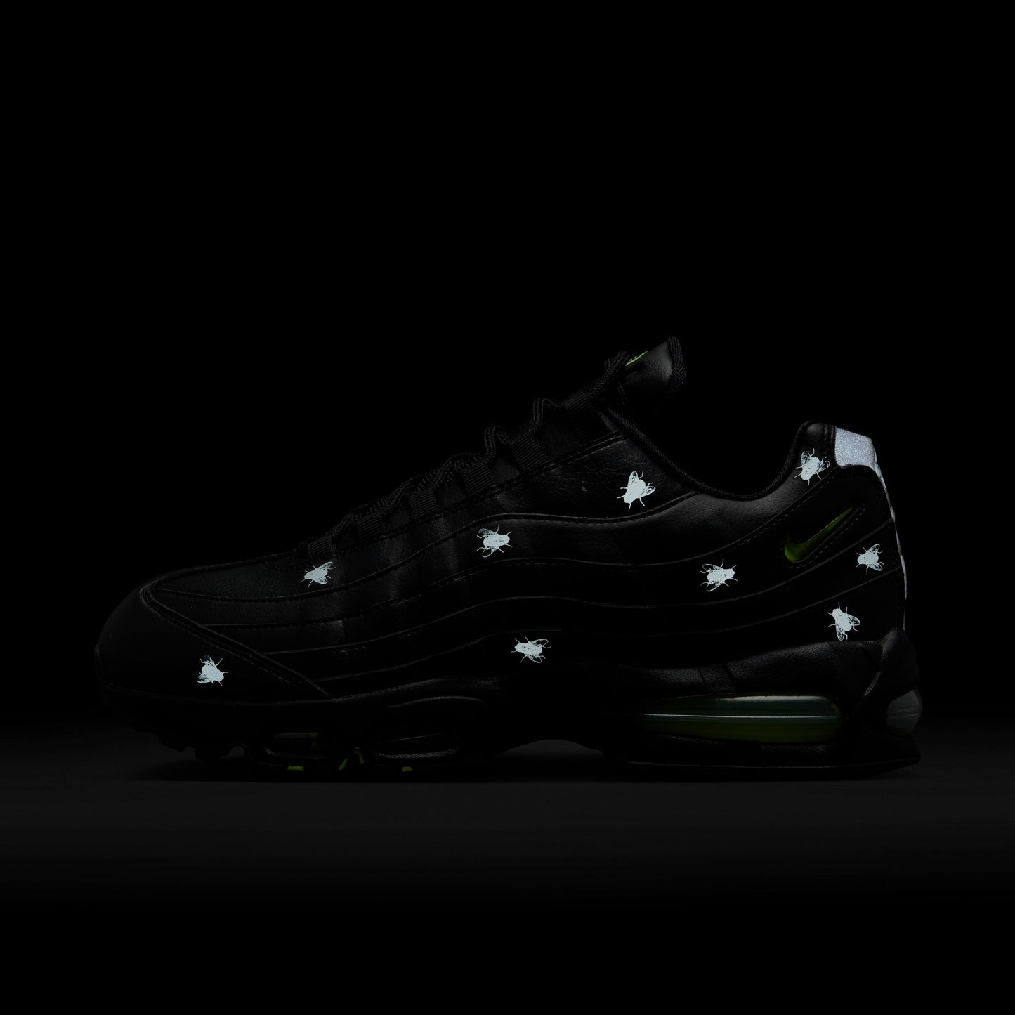 Nike "Air Max 95 PRM" M - Black / Neon Yellow / Black