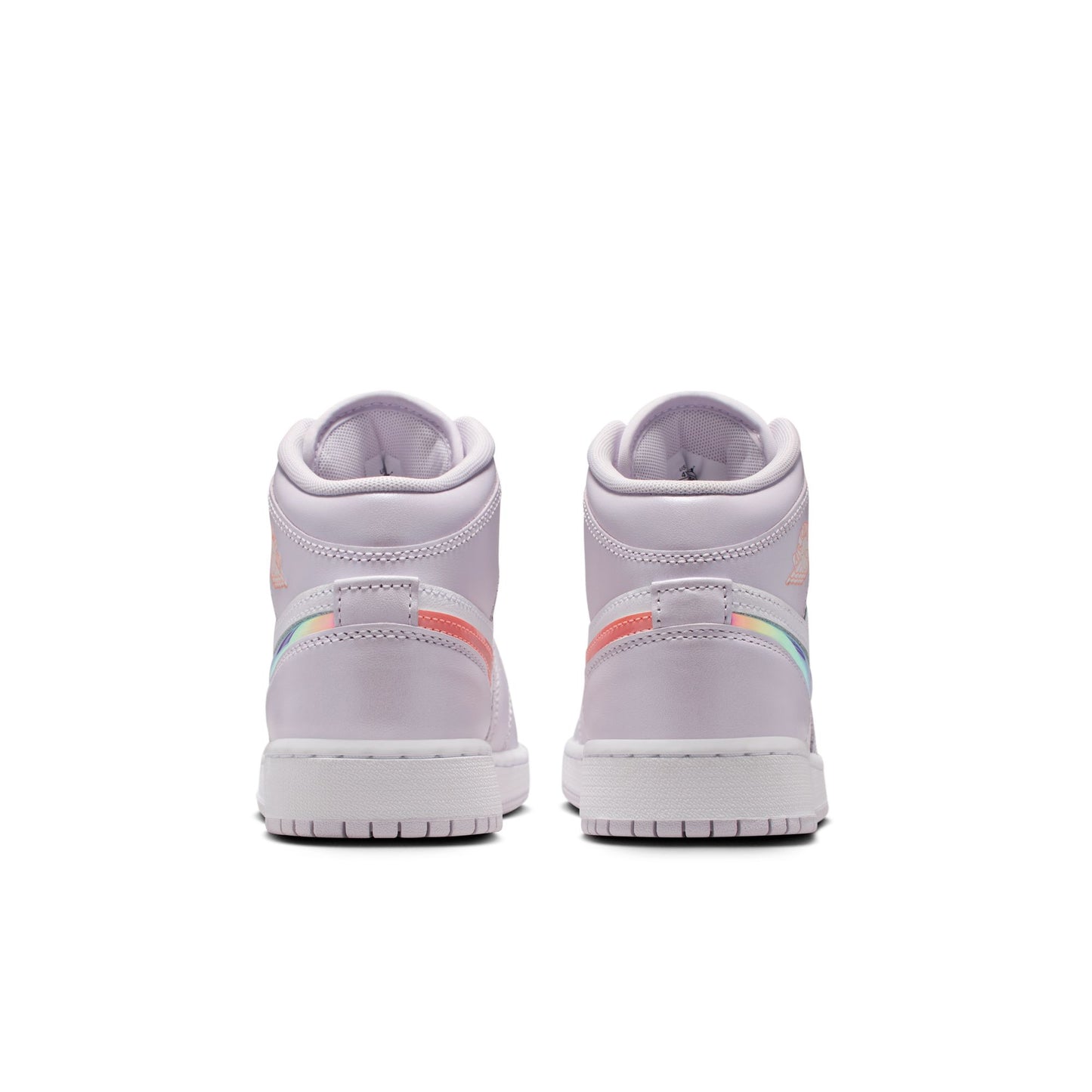 Air Jordan "1 Mid SE" GS - Barely Grape / Atomic Pink-White