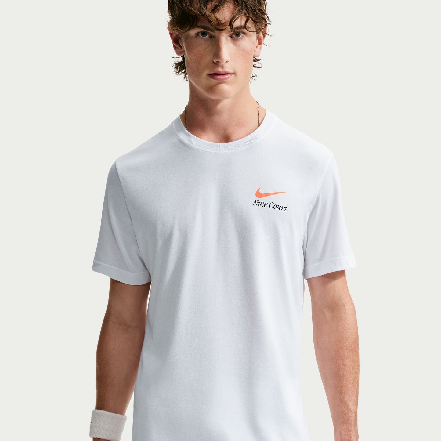 Nike "Dri-FIT Tennis T-Shirt" Mens - White