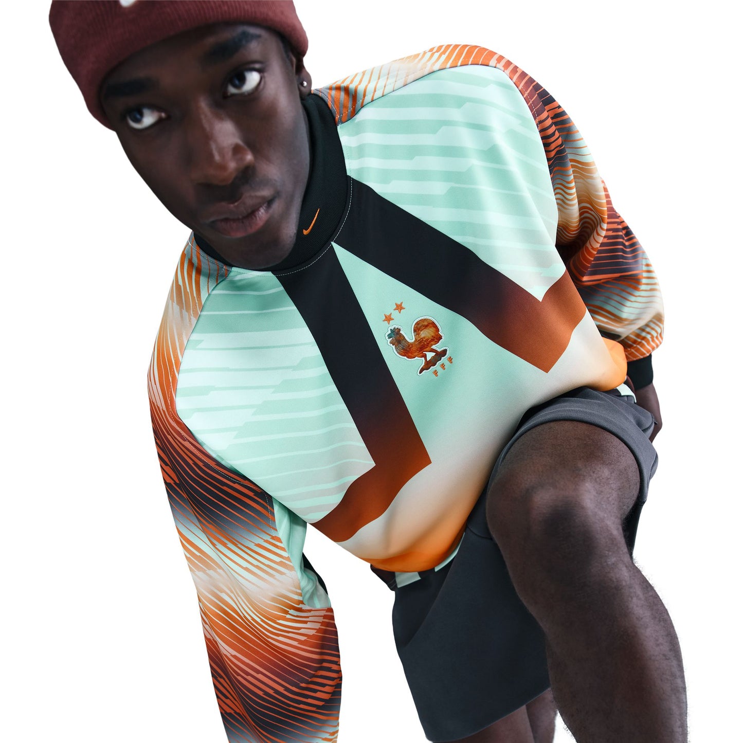 Nike "France Authentic Goalkeeper Shirt" M - Multicolor