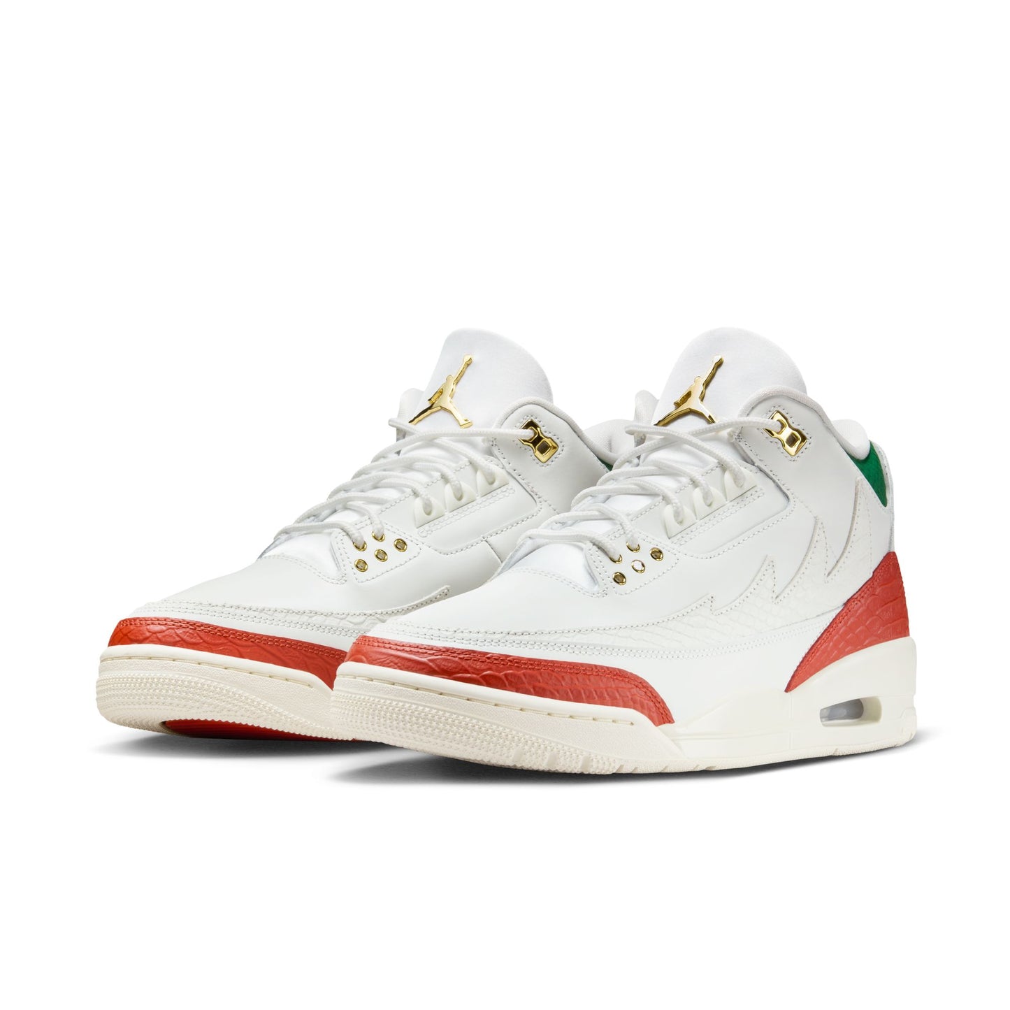 Air Jordan "Retro 3 Retro Mex" M - Summit White / Metallic Gold (El Vuelo)
