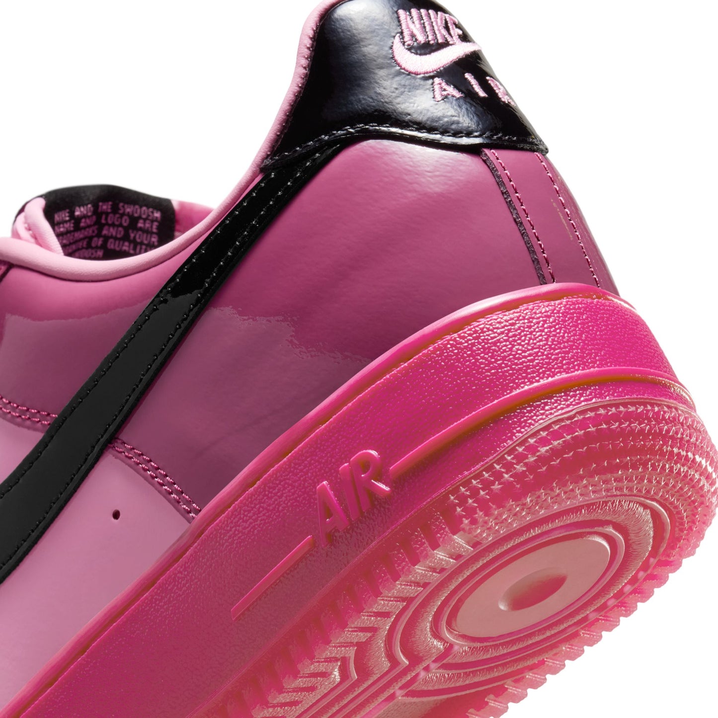 Nike "Air Force 1 Low QS" M - Pink Cooler / Black