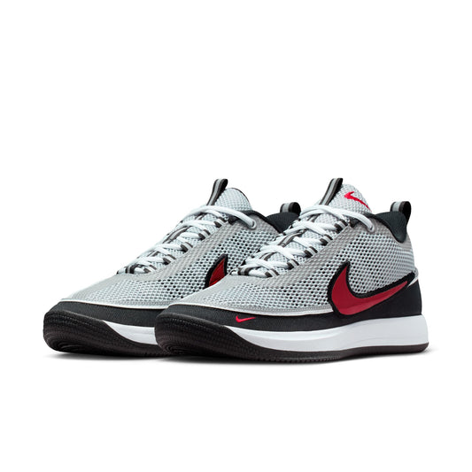 Nike "Book 2 SP" Mens - Metallica Silver / Sport Red