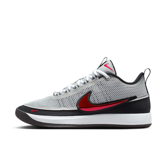 Nike "Book 2 SP" Mens - Metallica Silver / Sport Red