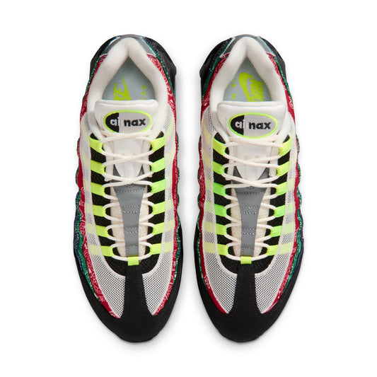 Nike "Air Max 95 SP" Mens - Sail / Volt / University Red