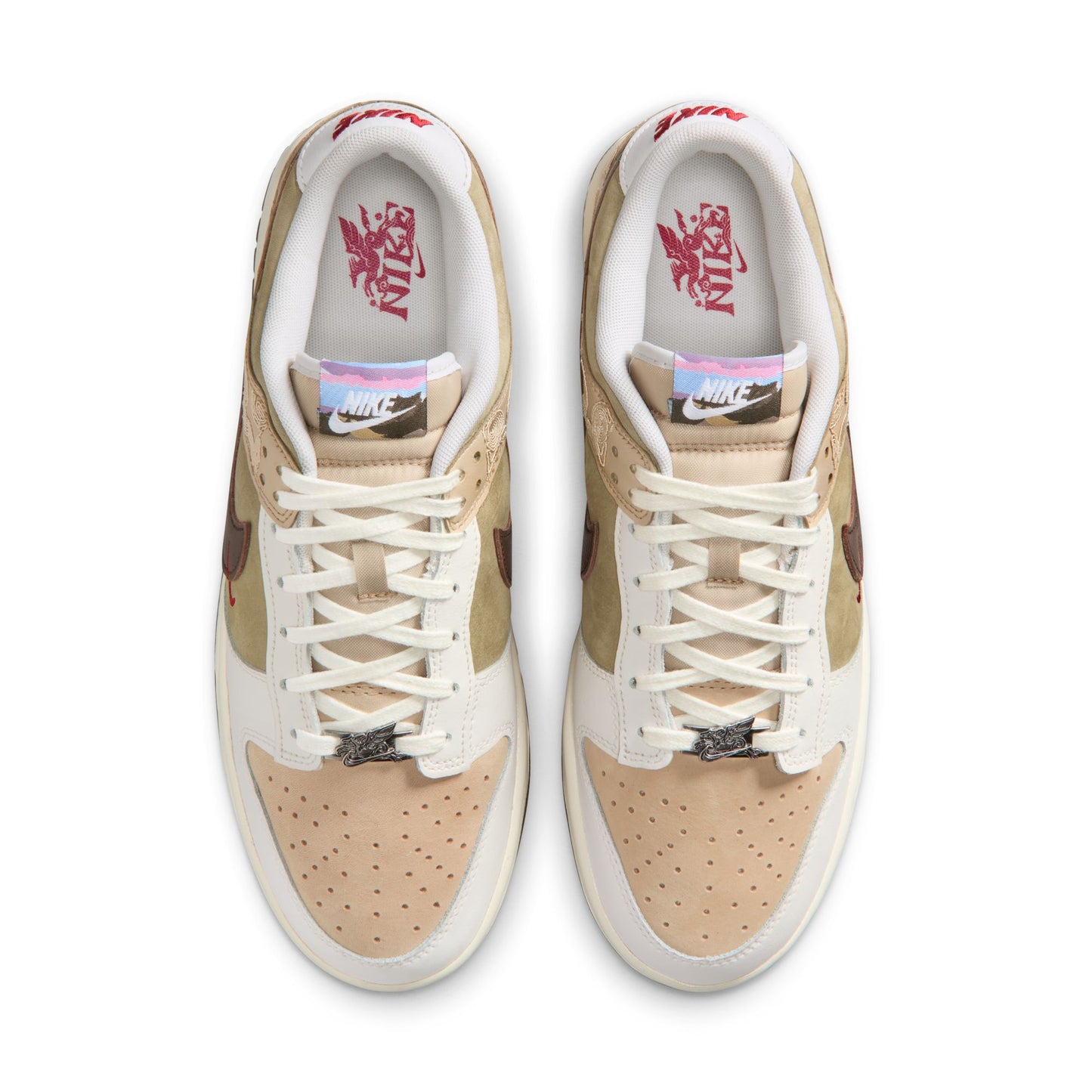 Nike "Dunk Low Retro" Mens - Linen / Dark Hazel / Phantom
