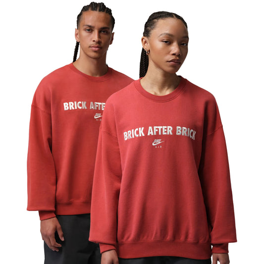 Air Jordan "BIKE AIR x Nigel Sylvester Crewneck" Mens - Cinnabar