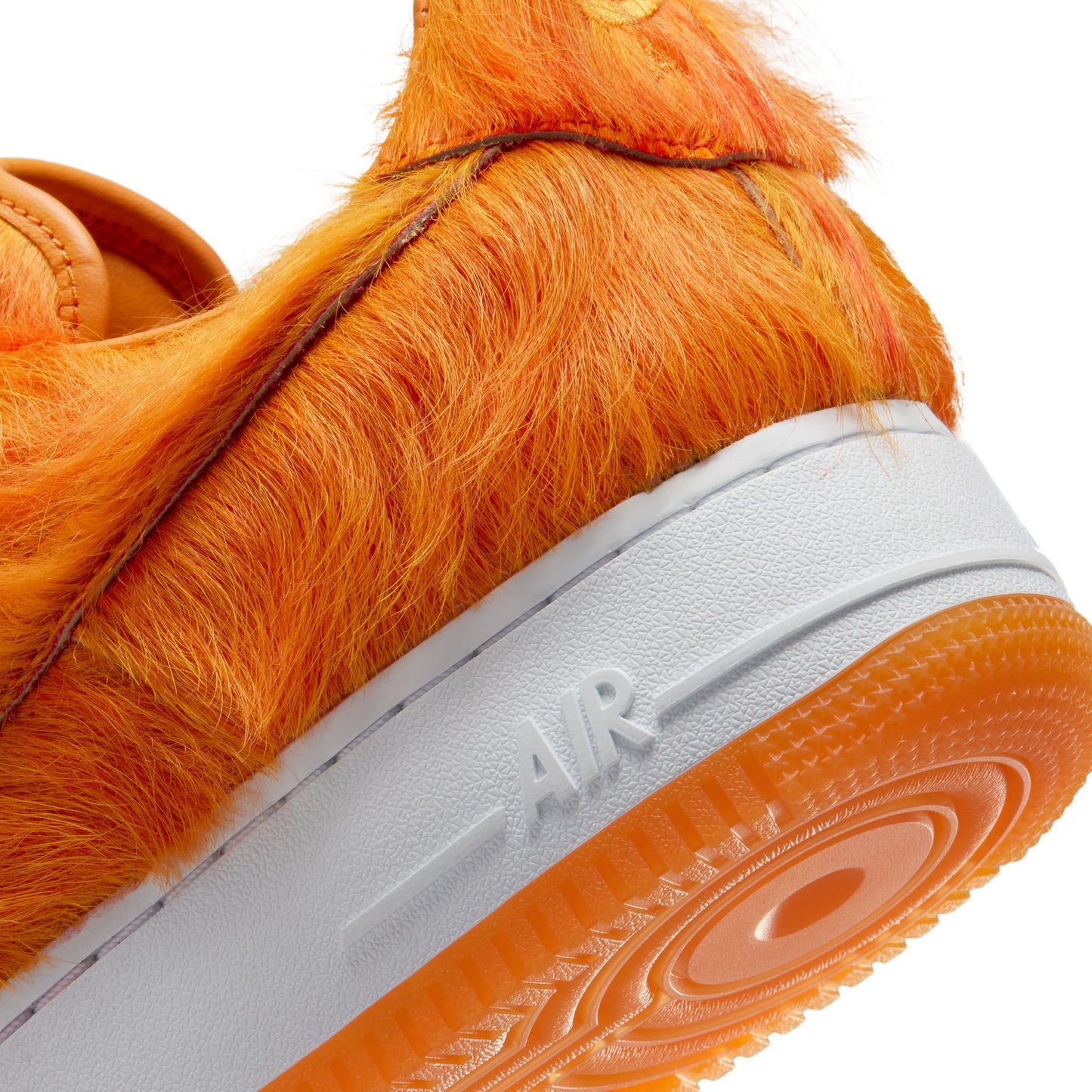 Nike "Air Force 1 QS" M - Campfire Orange / Sunset / White