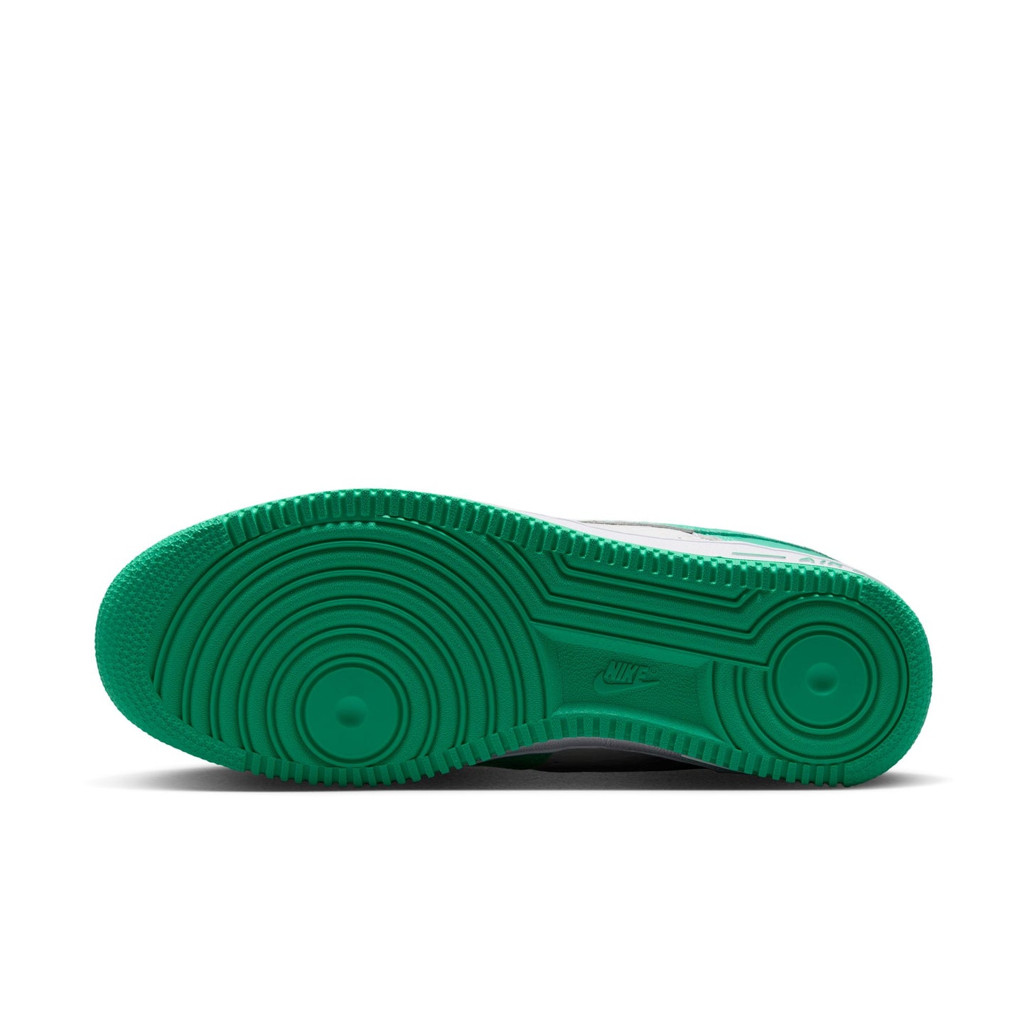 Nike "Air Force 1 Cracked Leather" Mens - Menta / Menta / White