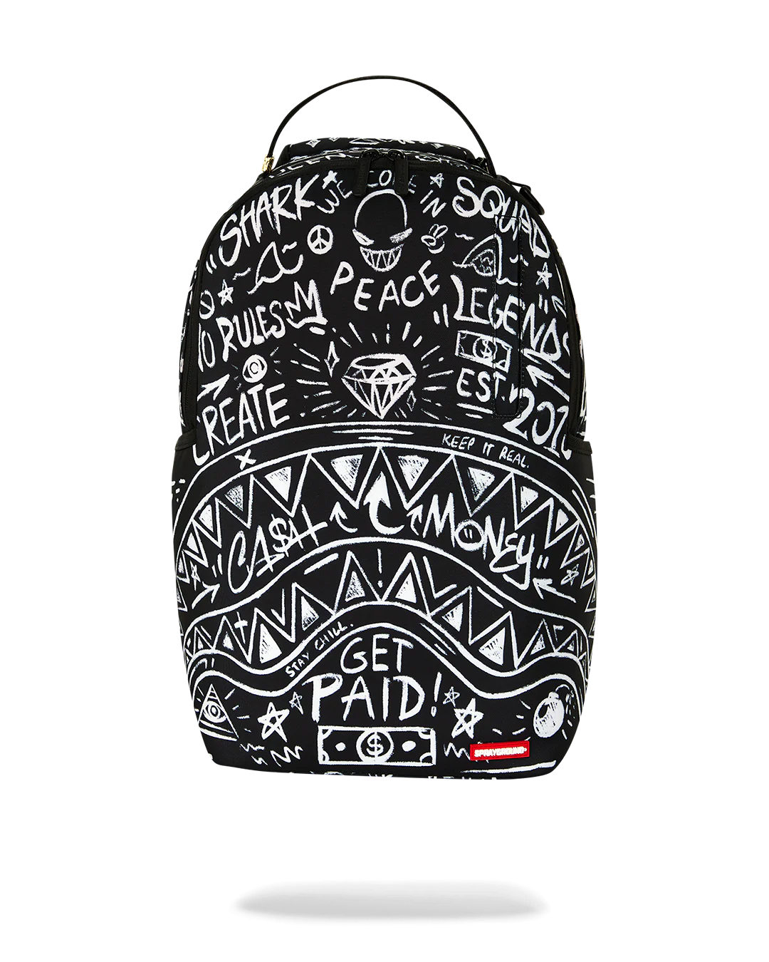 Sprayground "From Doodles to Dreams" Backpack - Black