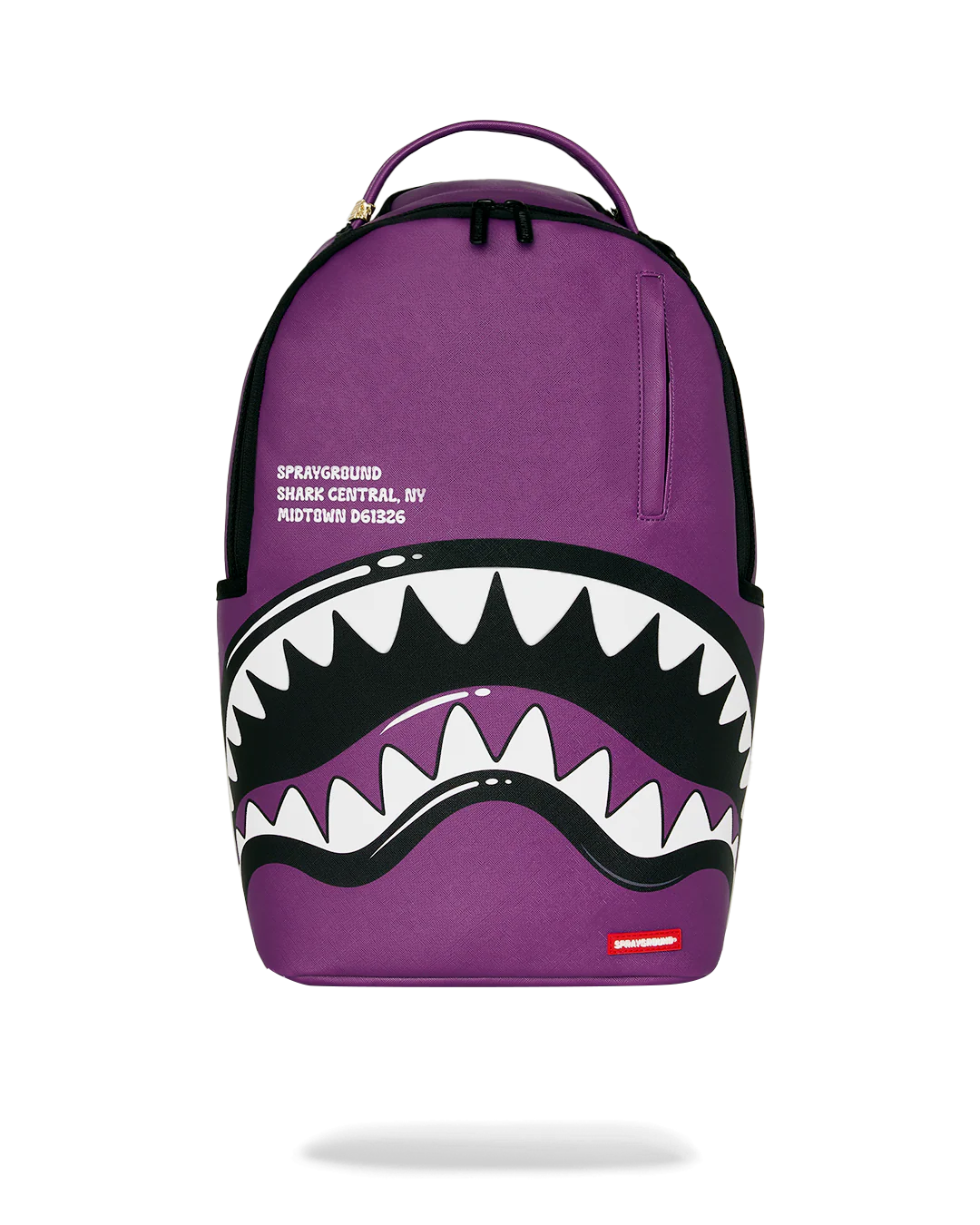Sprayground "Shark Central Bubbly Purple" Backpack - Purple