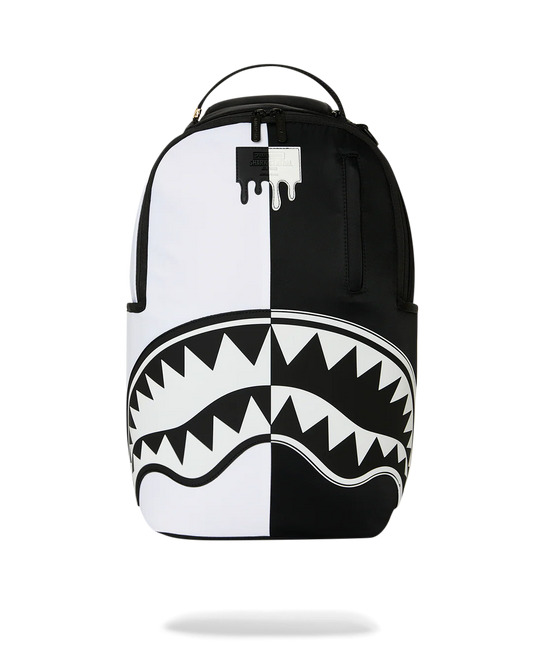 Sprayground "Shark Central 2 Beyond" Backpack - Black / White