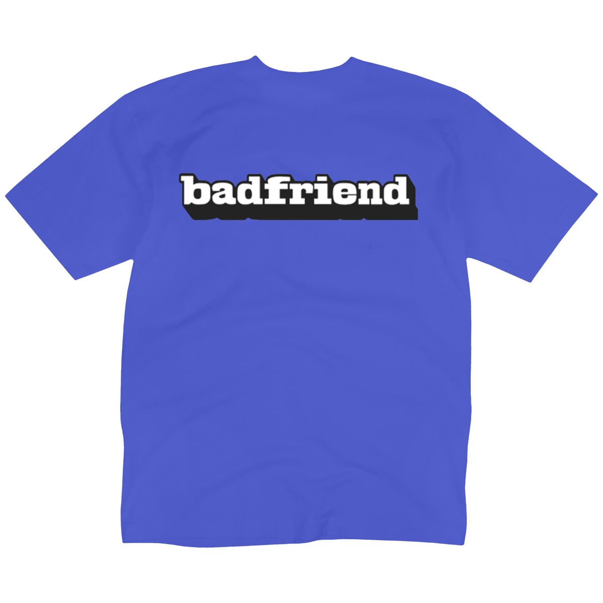 Badfriend "Bar Logo S/S Tee" M - Neon Blue