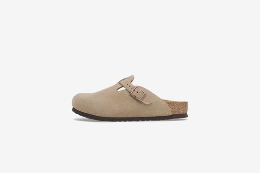 Birkenstock "Boston BS" K - Taupe (Narrow Fit)