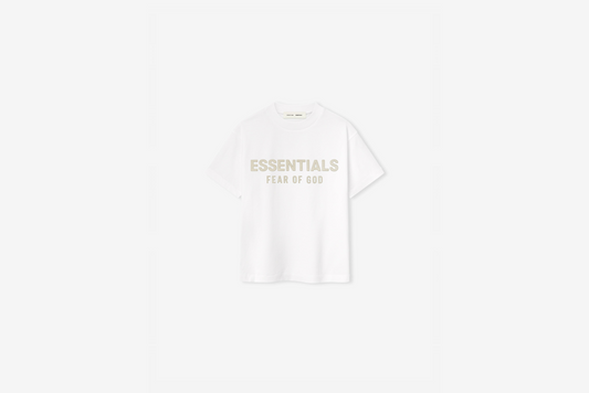 Fear of God Essentials "Classic Crew Neck T-Shirt" K - Cloud White